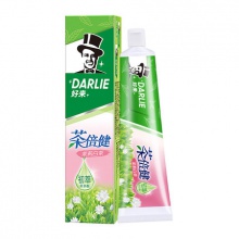 DARLIE好来(原黑人)牙膏茶倍健茉莉白茶140g护龈去除牙菌斑亮白